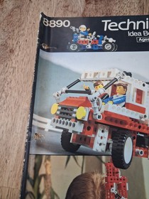LEGO Instruction Manual Technic Idea Book 8890 No Bricks Pneumatic Punch Hole