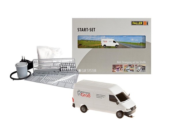 Faller Car System 161504 - H0 Car System Start-Set Mb Sprinter - Neu-image