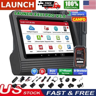2026 LAUNCH X431 V + PRO 5 Bidirectional Scanner Key Coding Car Diagnostic Tool*