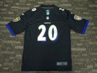 SEWN ED REED #20 BALTIMORE RAVENS BLACK AFC NORTH NFL MENS GAME FOOTBALL JERSEY — photo 5