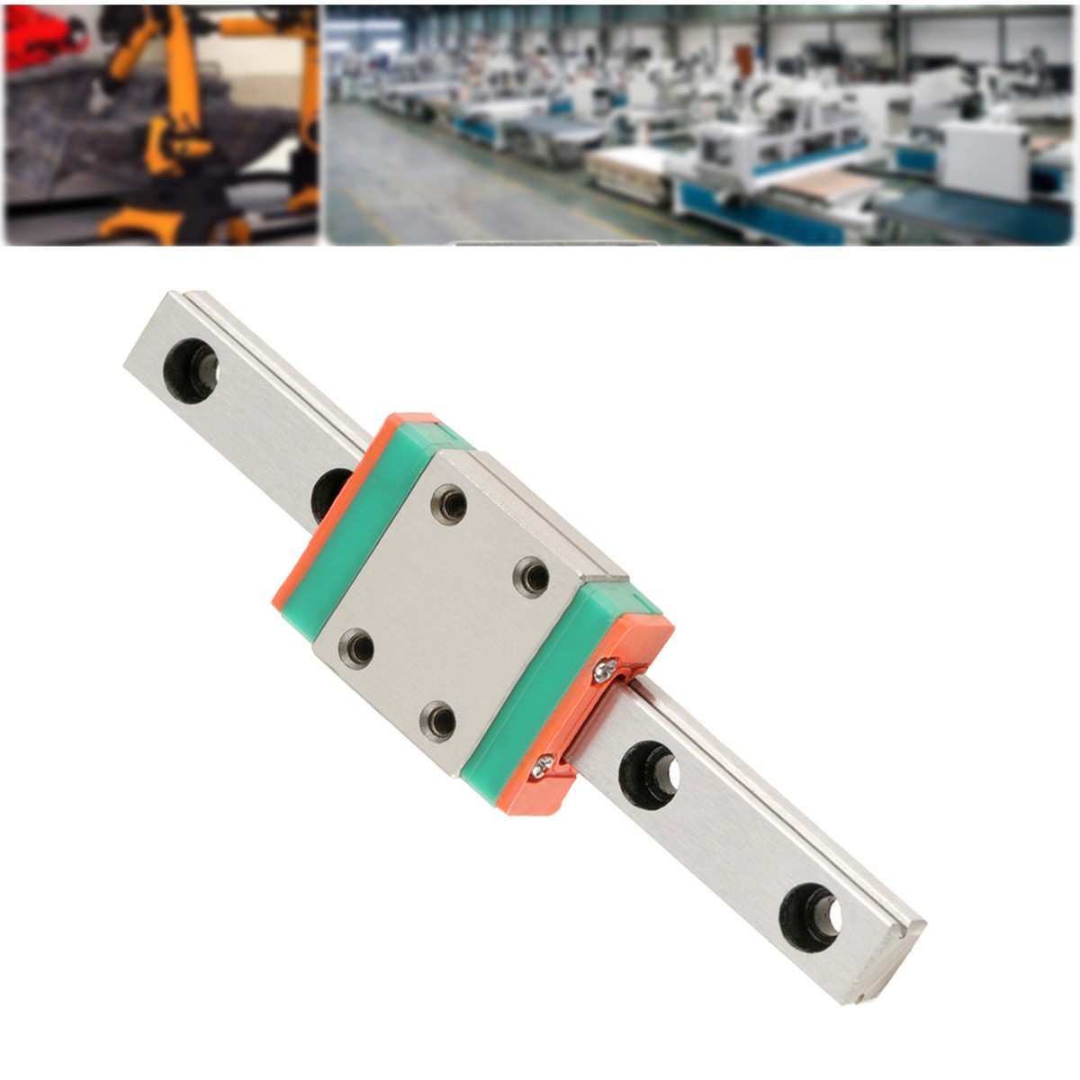 Guida Lineare LWL7B Miniatura 7mm - Blocco Scorrimento 70mm Per Piccoli Dispositivi Di Precisione