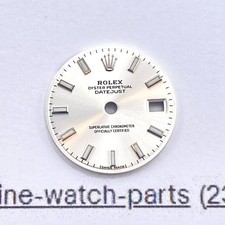 Genuine Rolex Dial Datejust 26mm Ladies Date 179174 179160 Silver Batton