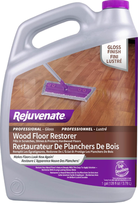 #ad 1 Gallon Rejuvenate Professional Wood Floor Restorer Fills Scratches. 128 Fl Oz $58.99