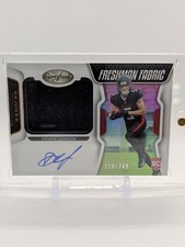 2022 Panini Certified - Freshman Fabric Mirror Signatures Drake London #212 /249
