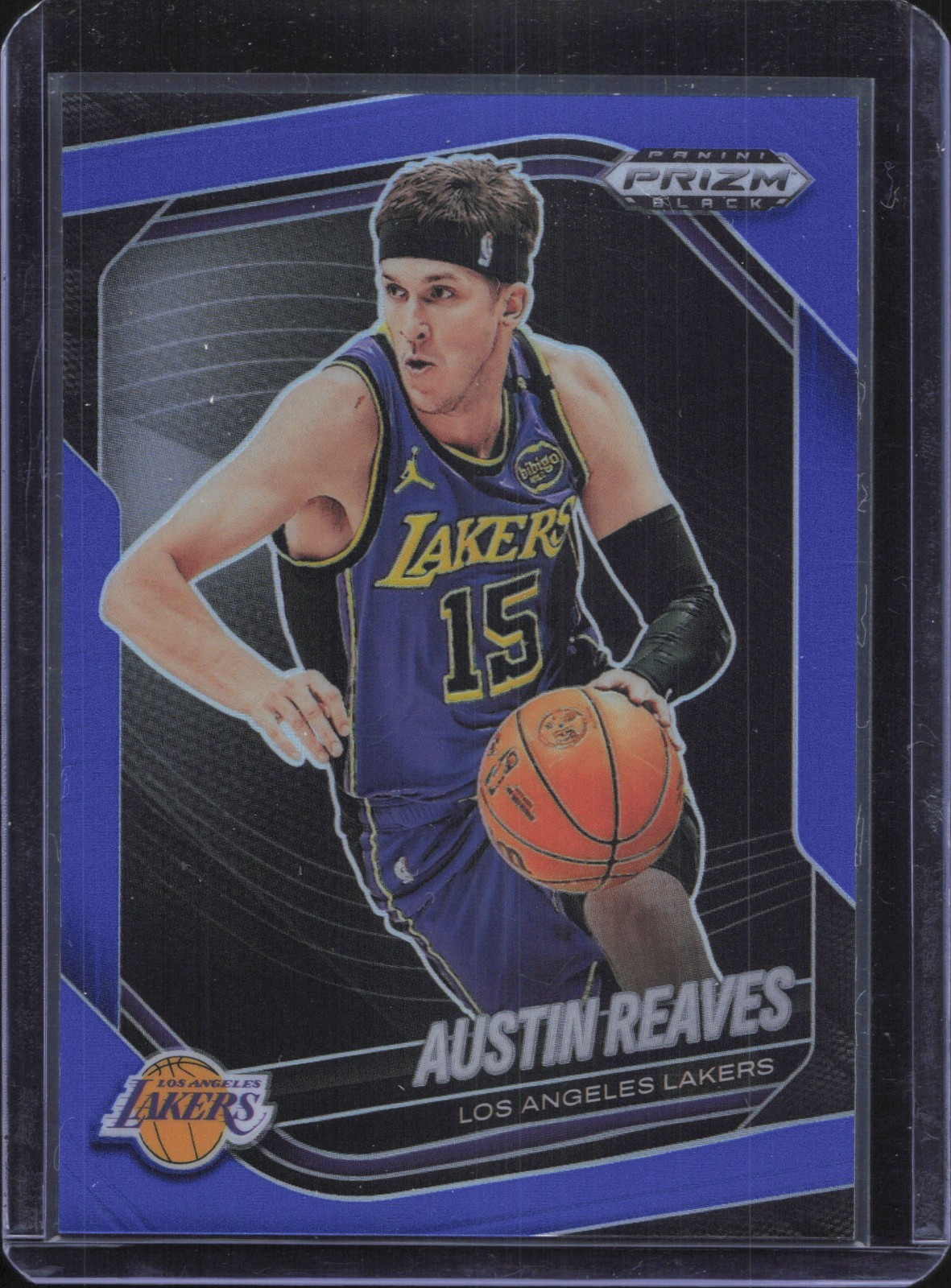 2024-25 Panini Prizm Black Austin Reaves #21 Blue 194/199
