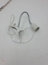 Desk Clip Lamp Holder Clamp on Light E26/E27 Book Fixture Laptop 360° Flexible