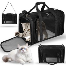 Tiertransporttasche Transporttasche für Katze Hund, Faltbare Katzentransportbox Tiertransporttasche Transporttasche für Katze Hund, Faltbare Katzentransportbox