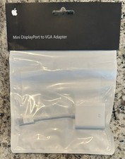 Official Apple Mini Display Port to VGA Cable Adapter Laptop Monitor Projector