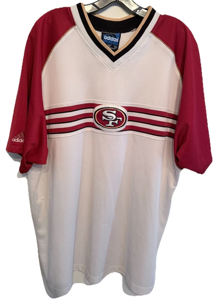 90s adidas NFL SF 49ers フットボールシャツ #80 XL 【公式通販】
