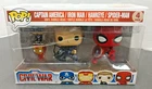 Funko Pop! Vinyl: Marvel - Captain America / Iron Man / Hawkeye / Spider-Man