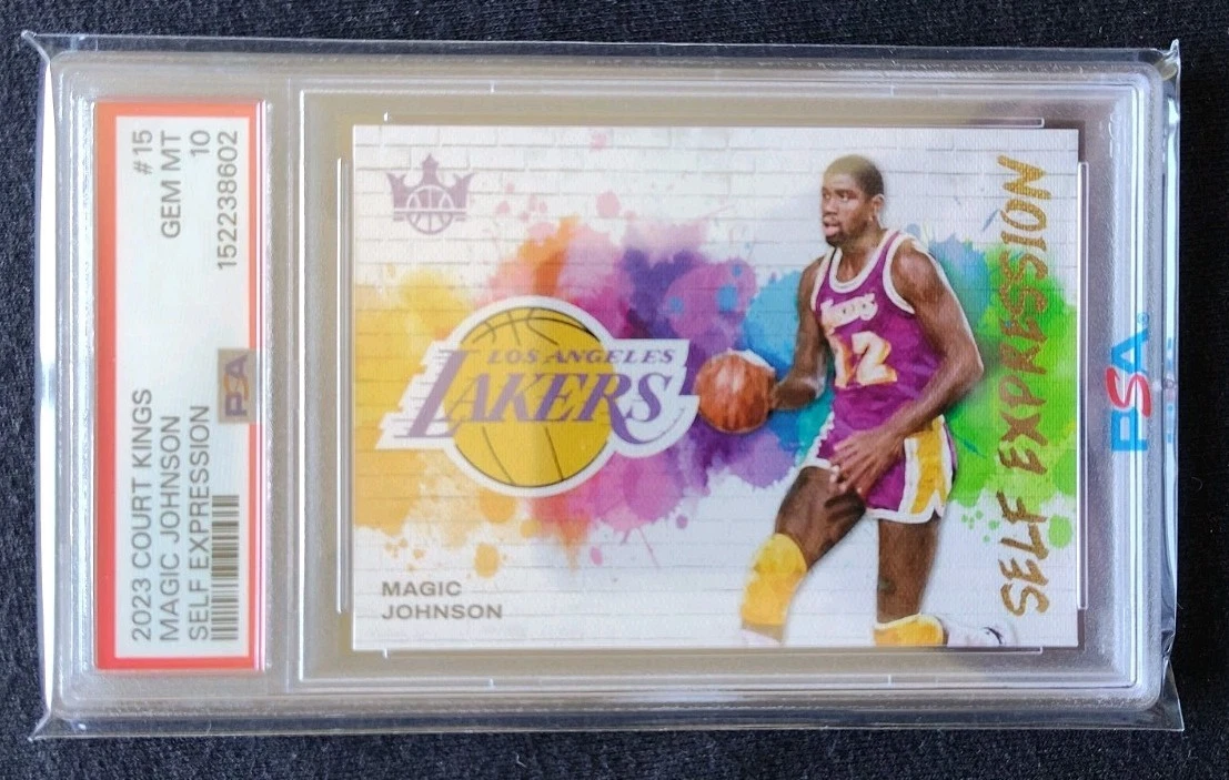 Panini Magic Johnson Professional Sports Authenticator (PSA