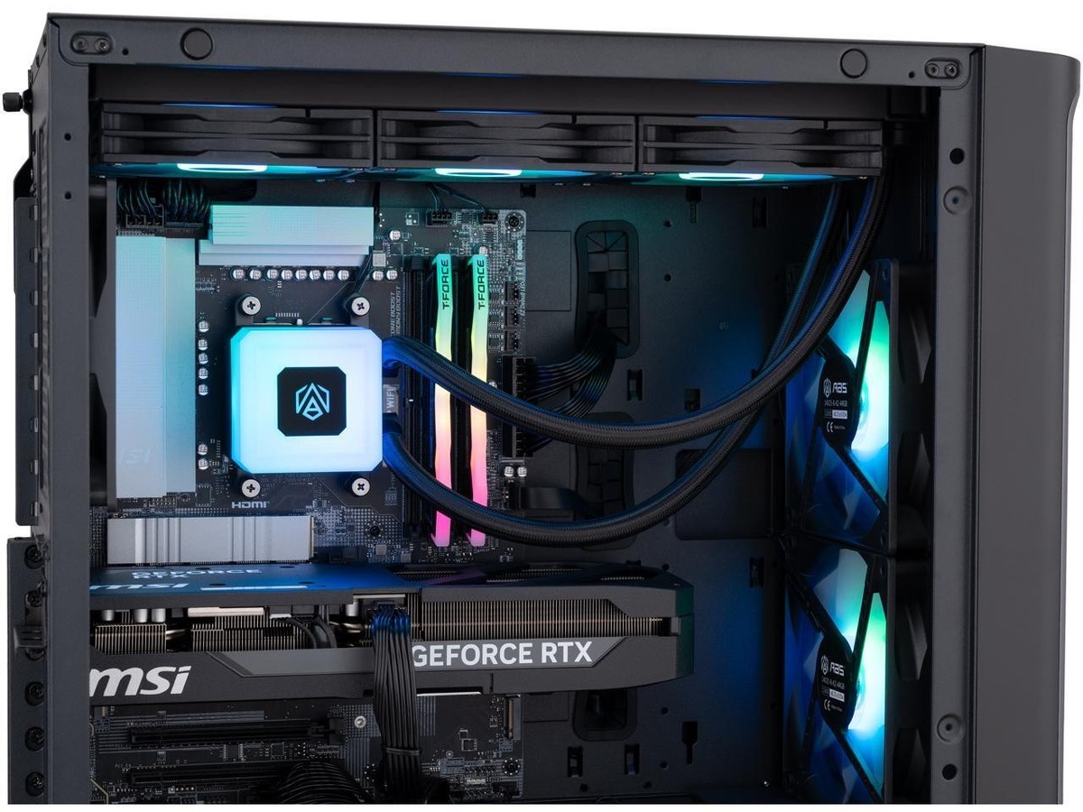 ABS Kaze II Ruby Gaming PC - Windows 11 - AMD Ryzen 7 9800X3D