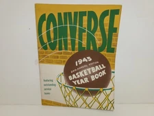 Vintage 1945 Converse Basketball Yearbook--24th Annual Edition--Nice Condition!!