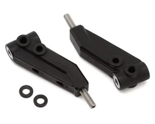 Topline Reve D RDX Delrin Front Upper Arms (Black) (2) [TDW-TP-640]