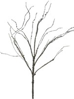 artplants Deko Zweig Korkenzieherweide Lifen, Braun, 110 Cm