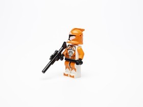 LEGO Star Wars Minifigure: Clone Bomb Squad Trooper Orange sw0299  set 7913