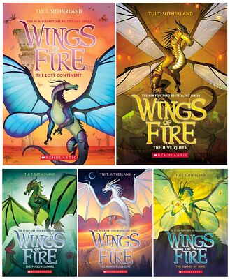 Wings of Fire Series 5 Books Set Book #11 - Book #15 PAPERBACK by