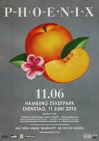 Phoenix - Bankrupt , Hamburg 2013 | Konzertplakat | Poster