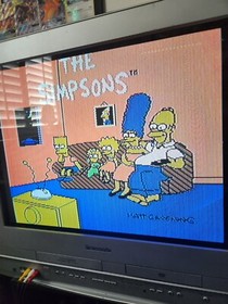 The Simpsons Bart vs. Space Mutants (Nintendo NES, 1991) Authentic Cart W Case