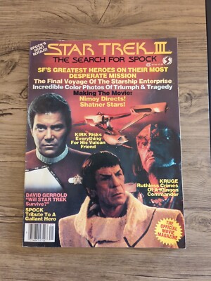 Star Trek III The Search For Spock Kirk Spock Kruge 1984 Official Movie ...