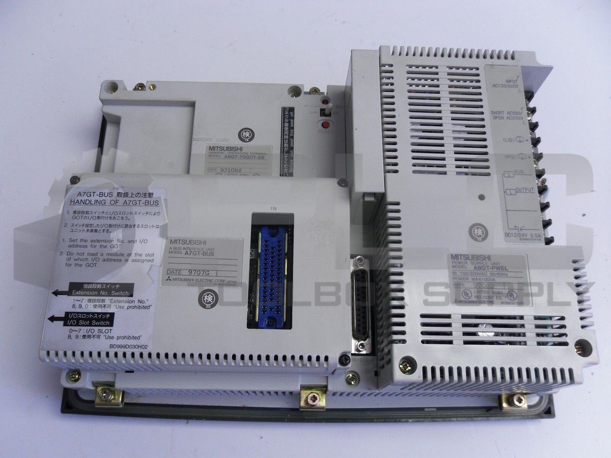 MITSUBISHI A8GT-7OGOT-EB GRAPHIC OPERATION TERMINAL A7GT-BUS MITSUBISHI A8GT-7OGOT-EB GRAPHIC OPERATION TERMINAL A7GT-BUS