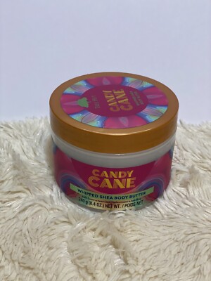 Tree Hut Candy Cane Whipped Shea Body Butter 8 oz Holiday Edition Bs205
