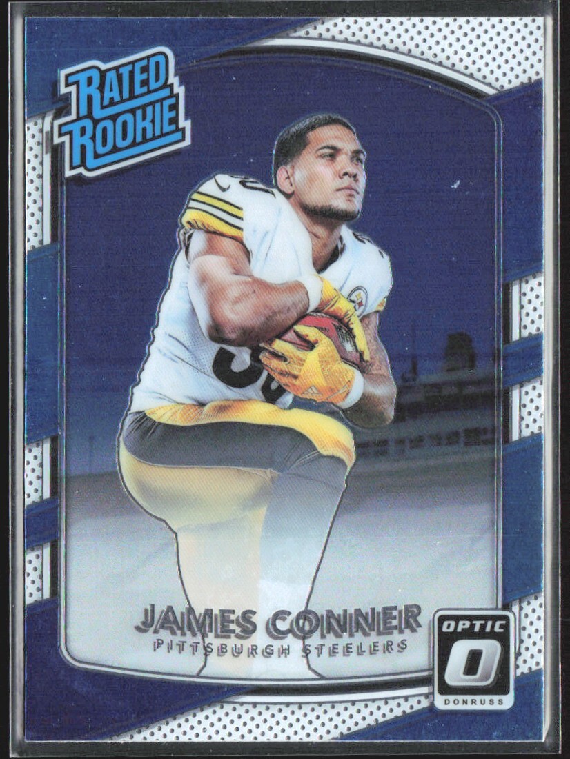 2017 Donruss Optic James Conner RC Pittsburgh Steelers #172