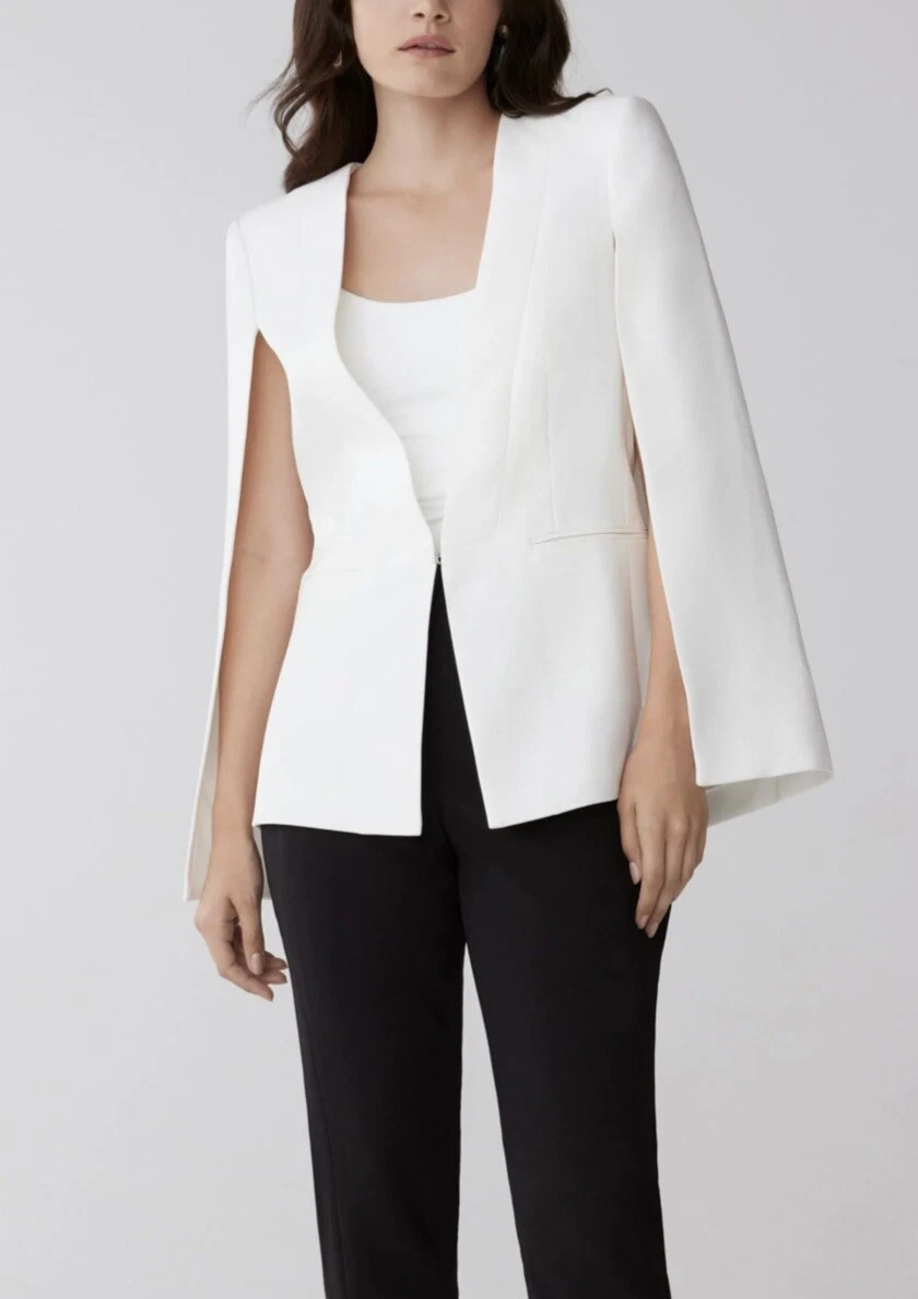 BCBG MAX AZRIA CREAM UPAS JACKOSIZE XXS 490 eBay