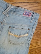 vintage 70s Faded Glory blue jeans wide leg - pocket inlays Original owner