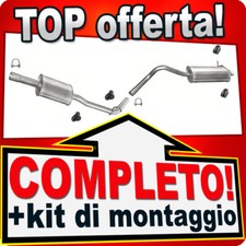 Scarico Completo per RENAULT KANGOO I 1.9 DTI +RAPID/EXPRESS Marmitta
