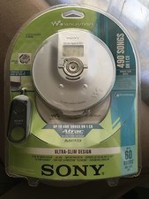 SONY WALKMAN PORTABLE CD PLAYER DNE 500 WITH MP3 ATRAC NEW
