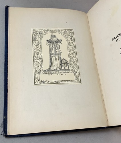 Alice In Wonderland-Lewis Carroll-Edwin Prittie-RARE 1925 Illustrated Edition!! - Picture 4 of 24
