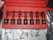 NEIKO TOOLS PRO GRADE 3/8" DRIVE HEX DRIVER IMPACT SOCKET BIT SET (TL2112)