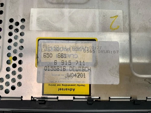 65126915711 Sistema Audio/Radio Cd para BMW SERIE 3 COUPE (E46) 325 Ci 2 510164 - Imagen 14 de 23