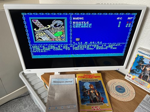 Amiga SSI/TSR Curse of the Azure Bonds - Boxed Working -👽👾Retro Gift Idea👾👽 - Afbeelding 4 van 24
