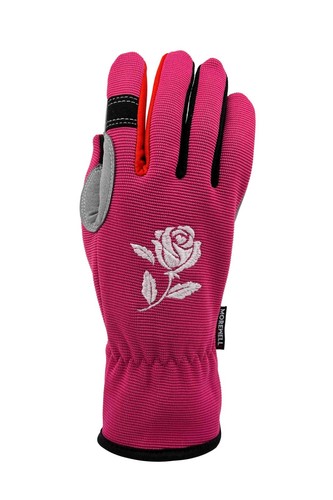 Morewell- Daisy Rose Embroidery Garden Gloves with Touchscreen Function - Picture 41 of 59