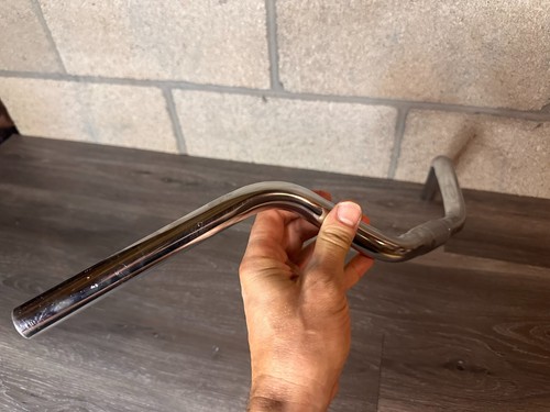 OEM Torker Chrome Steel Cruiser Bicycle Handlebar 25.4 X 620mm - Picture 5 of 6