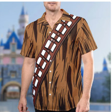 Chewbacca 3D HAWAII SHIRT HALLOWEEN GIFT CHRISTMAS GIFT US SIZE OVER PRINT