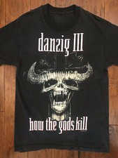 SALE Danzig III How The Gods Kill Vintage Cotton Black All Size Unisex Shirt