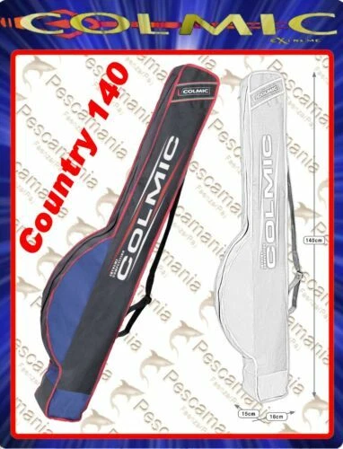 Porta canne rossi con tracolla per pescatori