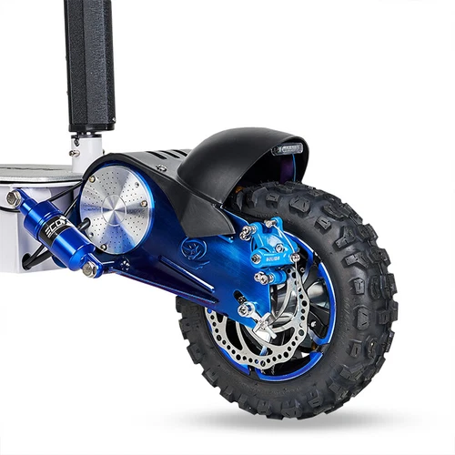 Patinete electrico Titan Ecoxtrem 2000w 55km/h Off-Road Modelo 2021 blanco azul - Imagen 6 de 6
