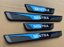 For Nissan Sentra Car Accessories Door Sill Scuff Plate Protector Sticker Trim