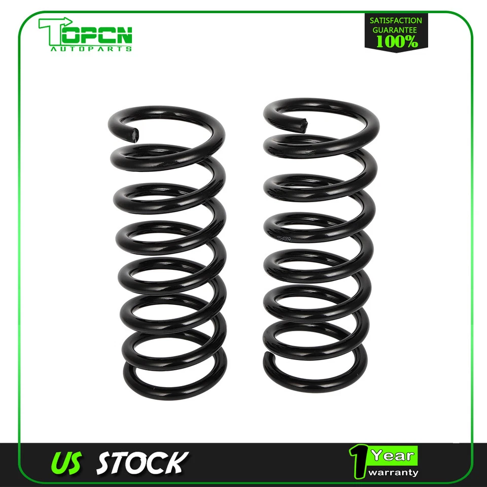 Molas helicoidais traseiras 2x para Chevrolet Equinox 2007-2017 GMC Terrain Pontiac Torrent - Imagem 2 de 4