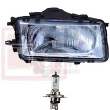 Scheinwerfer rechts für Audi 80(89) Bj. 09/86-09/91 H4 Frontscheinwerfer