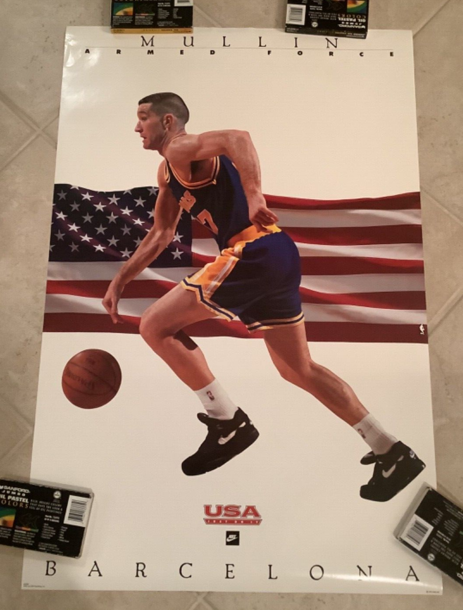 Original 1992 Chris Mullin Nike Poster 