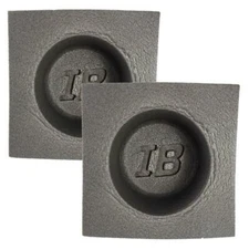 The Install Bay IBBAF60 6.5 inch Foam Car Audio Black Speaker Baffle (pair) 6.5"