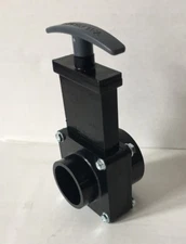 Valterra 1 1/2" Dump Valve RV Drain Sewer Waste Valve Assembly Hub Spigot 