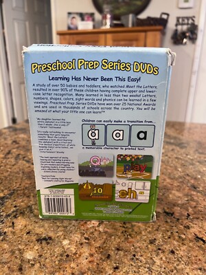 Preschool Prep Series Company Collection 10 DVD Kids Set Letters
