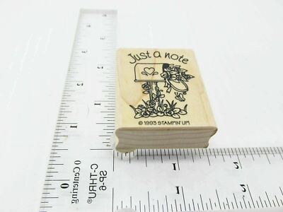 Check The Mail Box For Just A Note Rubber Stamp - Stamp Set B295