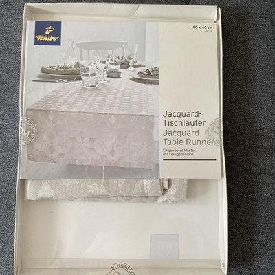 tischläufer modern beige
